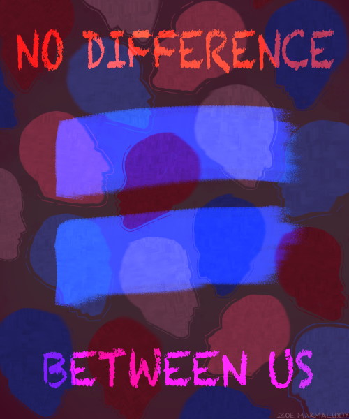 No Difference - painting